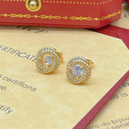 [Solara jewelry] Love Knot Stud Earrings