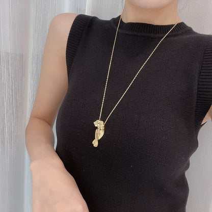 [Solara jewelry]New Pave Mini Charm Necklace