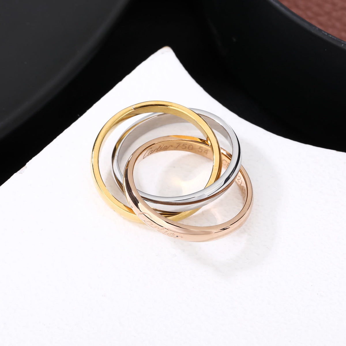 [Solara Jewelry ]TRINITY RING ゴールド ピンクゴールド シルバー