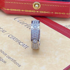 [Solara jewelry]New Enamel Pave Band Ring image 7