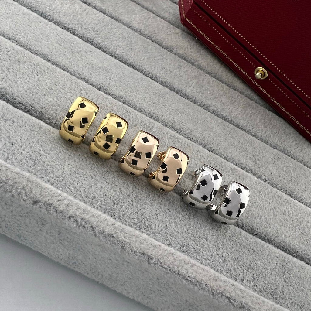 [Solara jewelry] Dice Stud Earrings