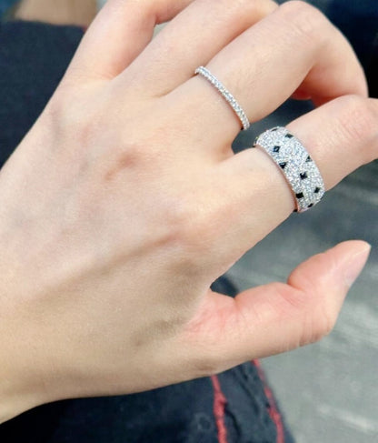 [Solara Jewelry ]JUSTE レオパードプリントリング