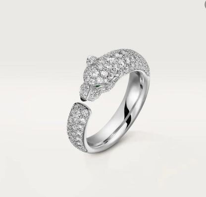 [Solara Jewelry ]パンテール 5.5mm オールダイヤモンドリング