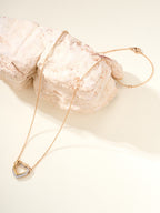 [Solara jewelry]Heart Ring Pendant Necklace image 6