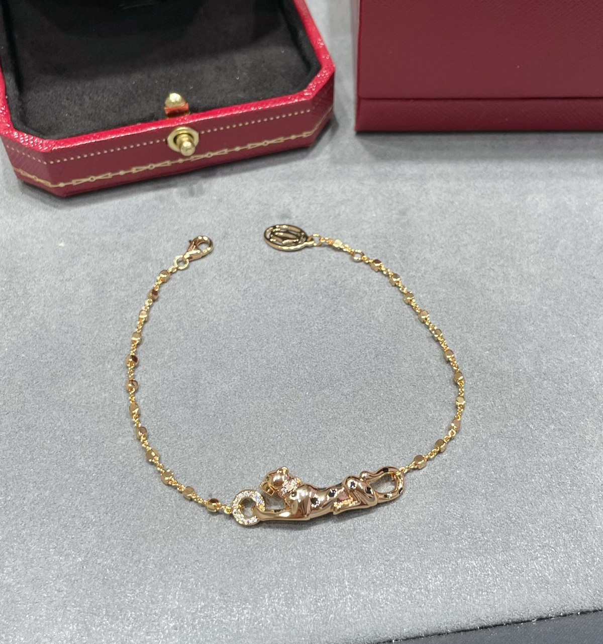 [Solara Schmuck ]CT DAMOUR Panther-Design-Armband
