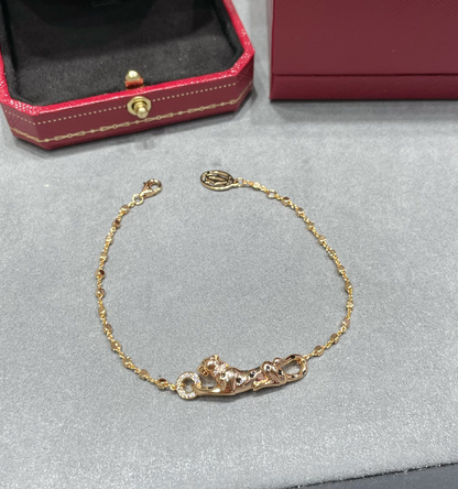 [Solara Schmuck ]CT DAMOUR Panther-Design-Armband