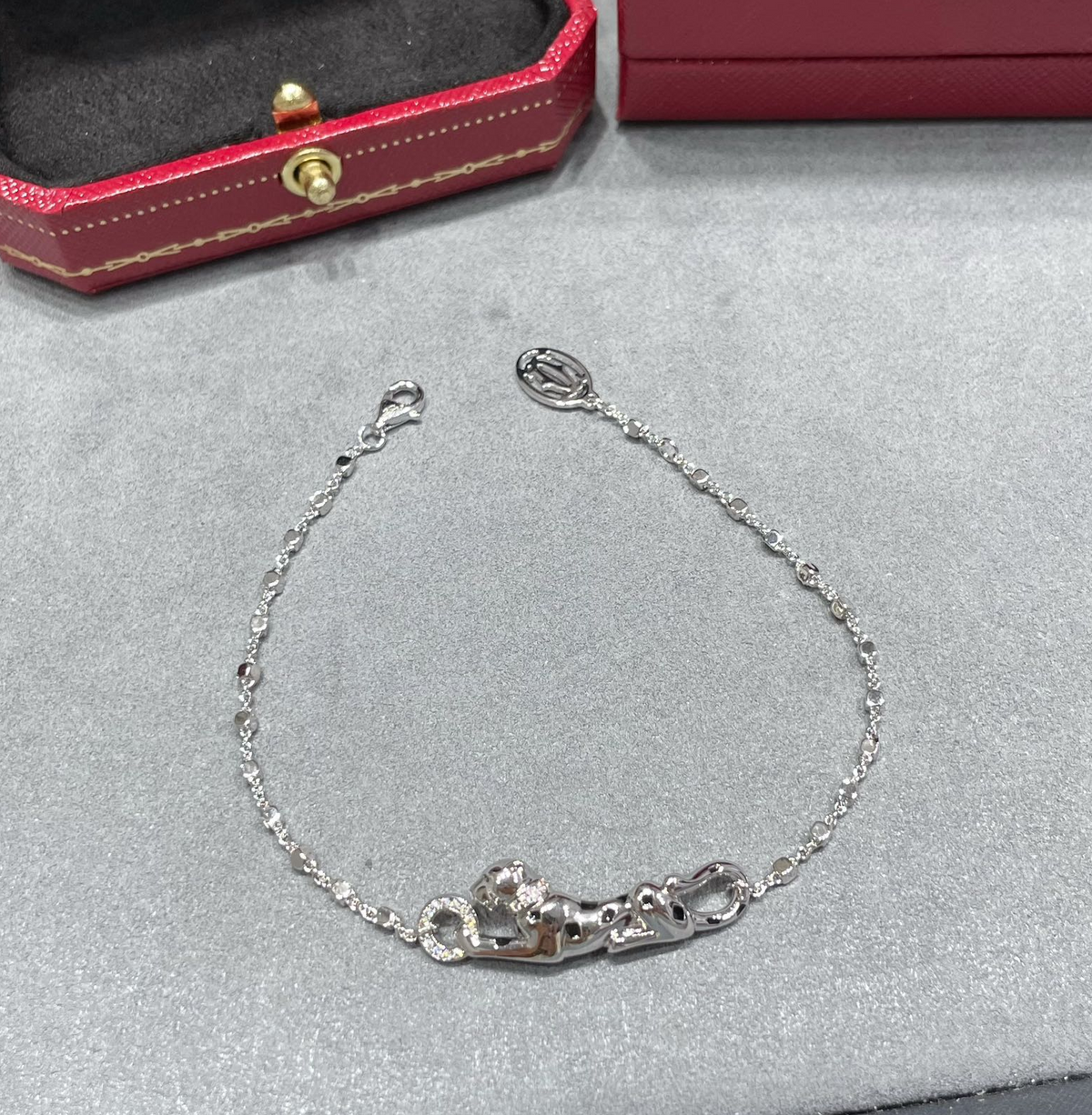 [Solara Schmuck ]CT DAMOUR Panther-Design-Armband