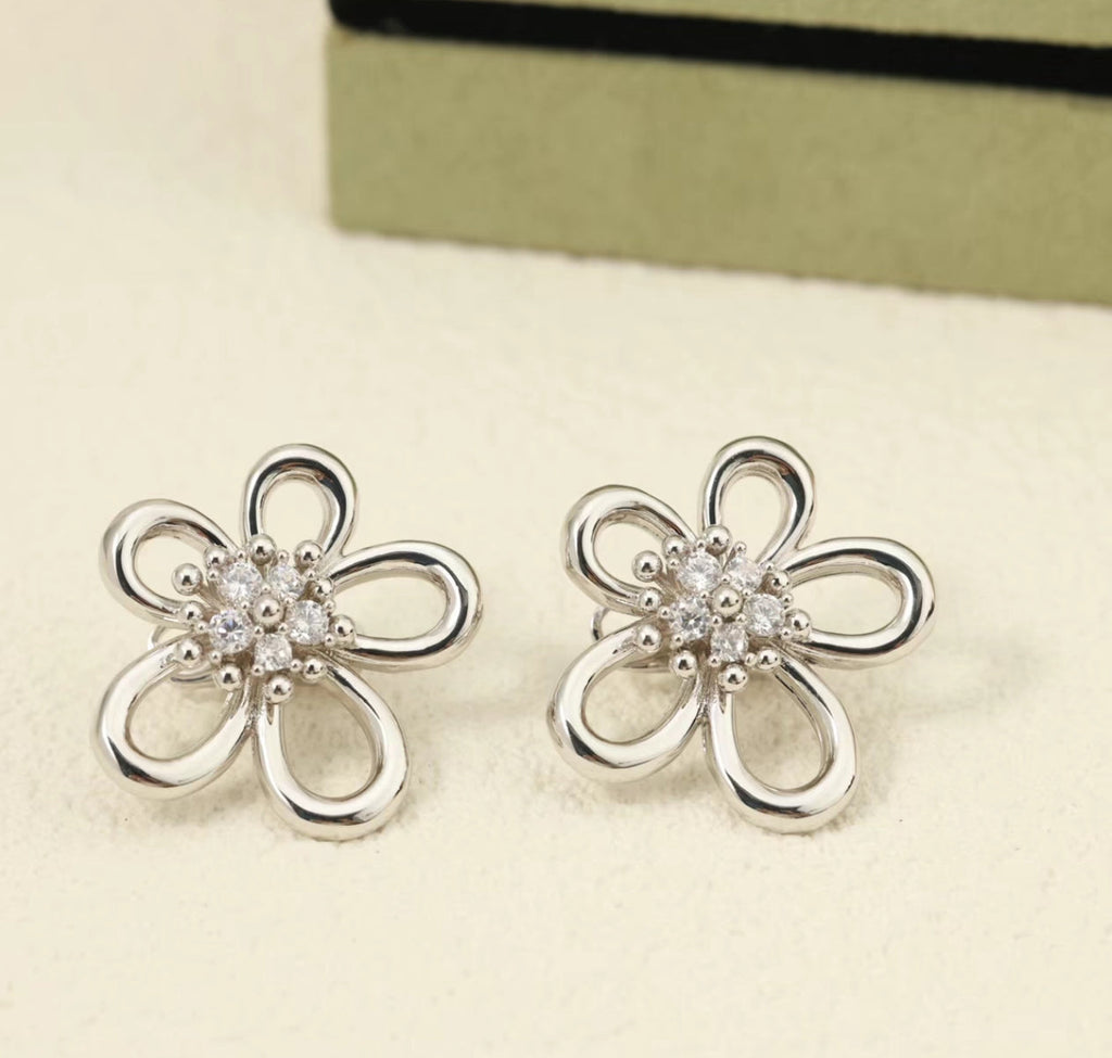 [Solara Jewelry ]FLOWERLACE'S NEW SUNFLOWER STUD EARRINGS