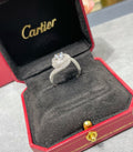 [Solara Schmuck] CT Diamant-Ring mit Drehdesign