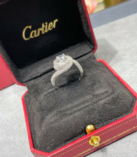 [Solara Jewelry ]CT Diamond-Set Twist Ring