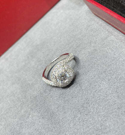 [Solara Jewelry] CT ダイヤモンドセット ツイストリング
