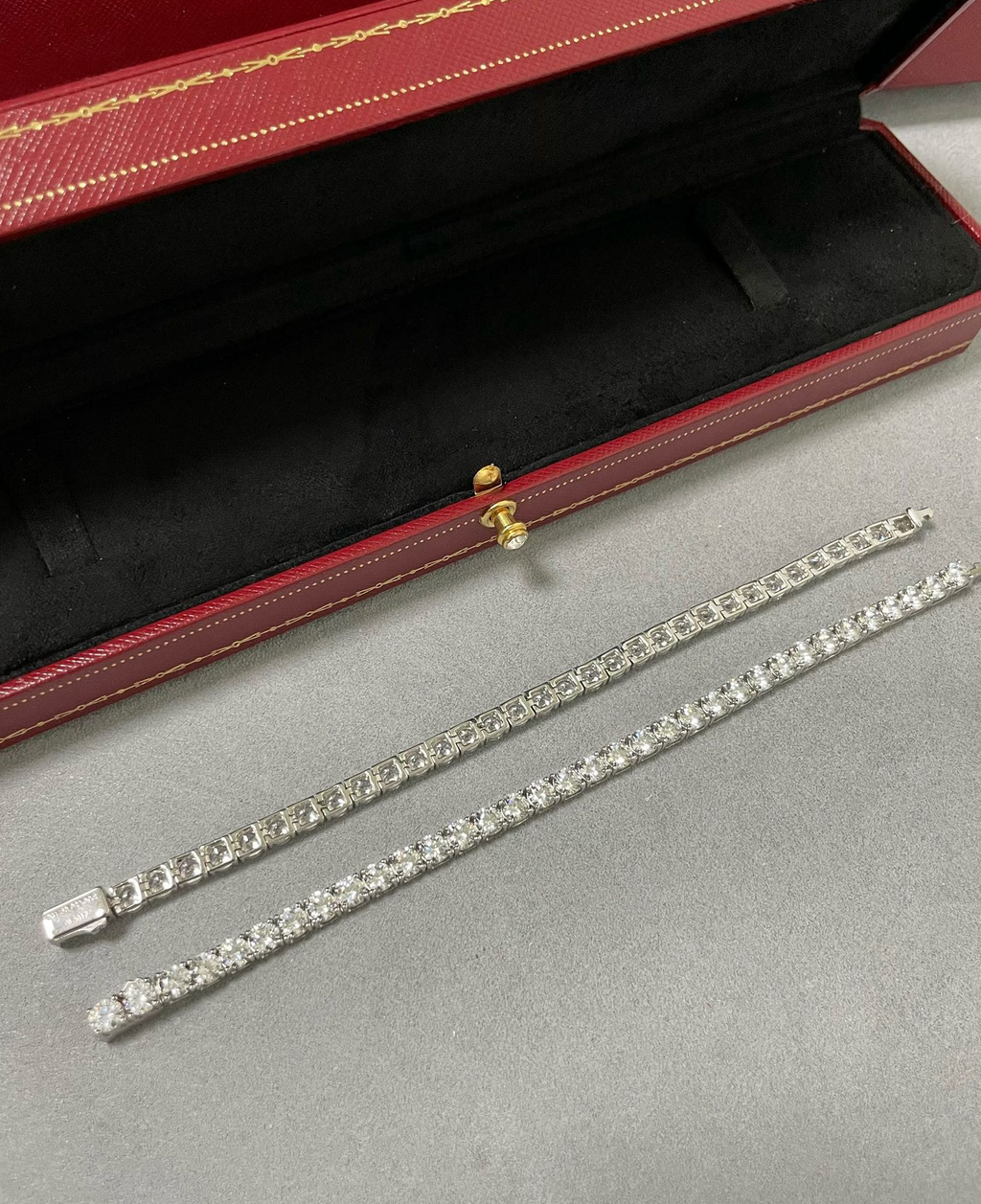 [Solara Jewelry ]CT Full diamond four-prong bracelet