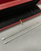 [Solara Jewelry ]CT Full diamond four-prong bracelet