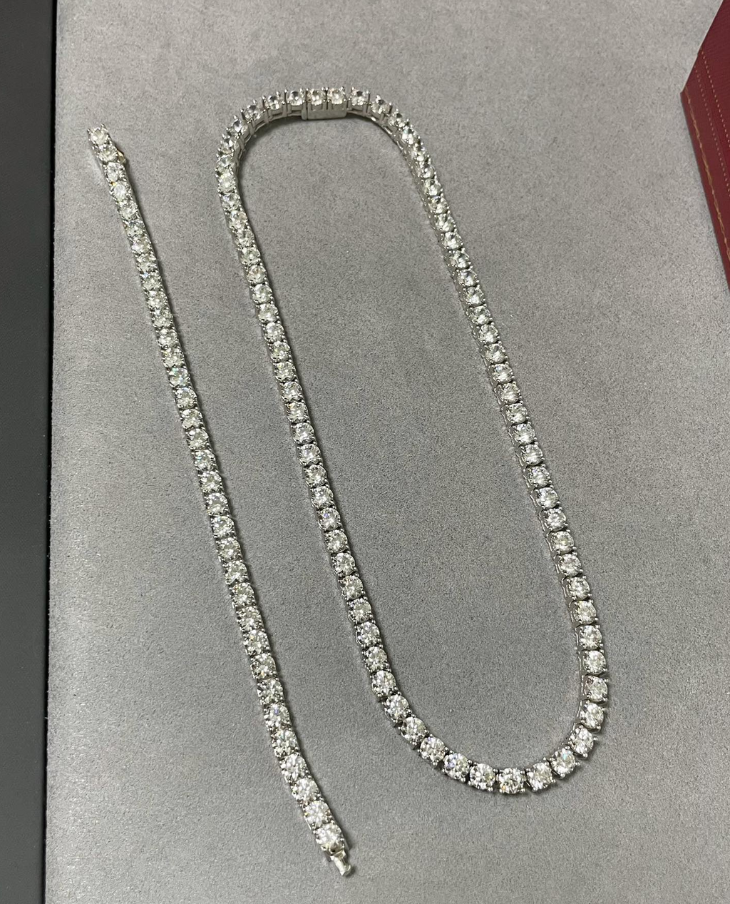 [Solara Jewelry ]CT Full diamond four-prong bracelet