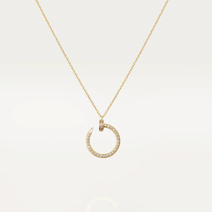 [Solara Schmuck ]JUSTE HALSKETTE GOLD DIAMANTEN