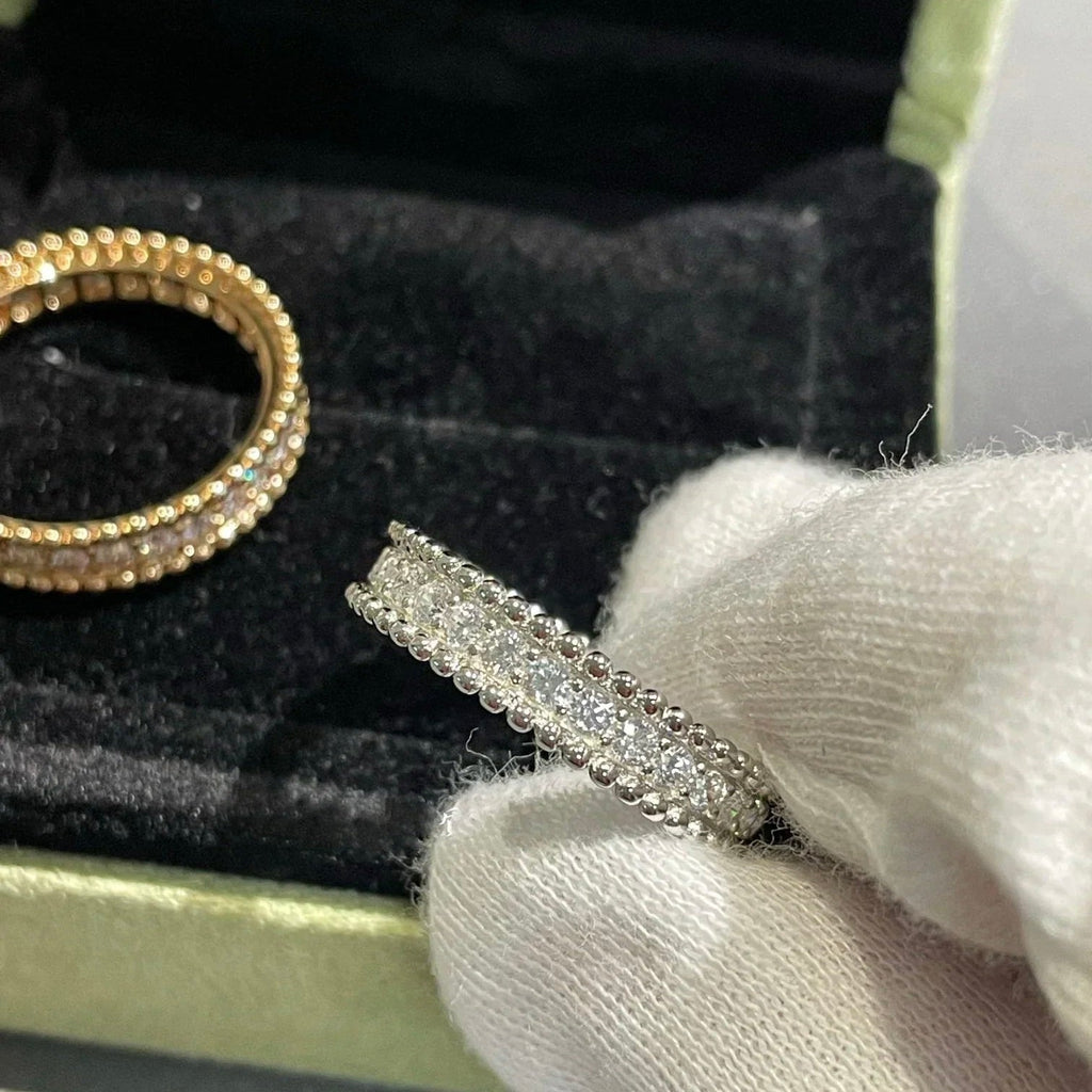 [Solara Schmuck ]PERLEE DIAMANT SILBERRING