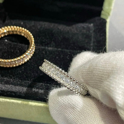 [Solara Schmuck ]PERLEE DIAMANT SILBERRING