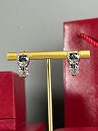 [Solara jewelry] Panther Stud Earrings