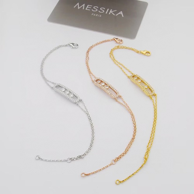 [Solara jewelry] Move Classique Pavé-Armband