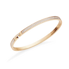 [Solara Jewelry ]LIENS VIDENCE DIAMOND PAVED BRACELET