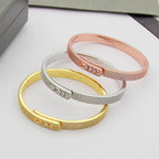 [Solara jewelry]ノア フルパヴェダイヤモンド バングルブレスレット