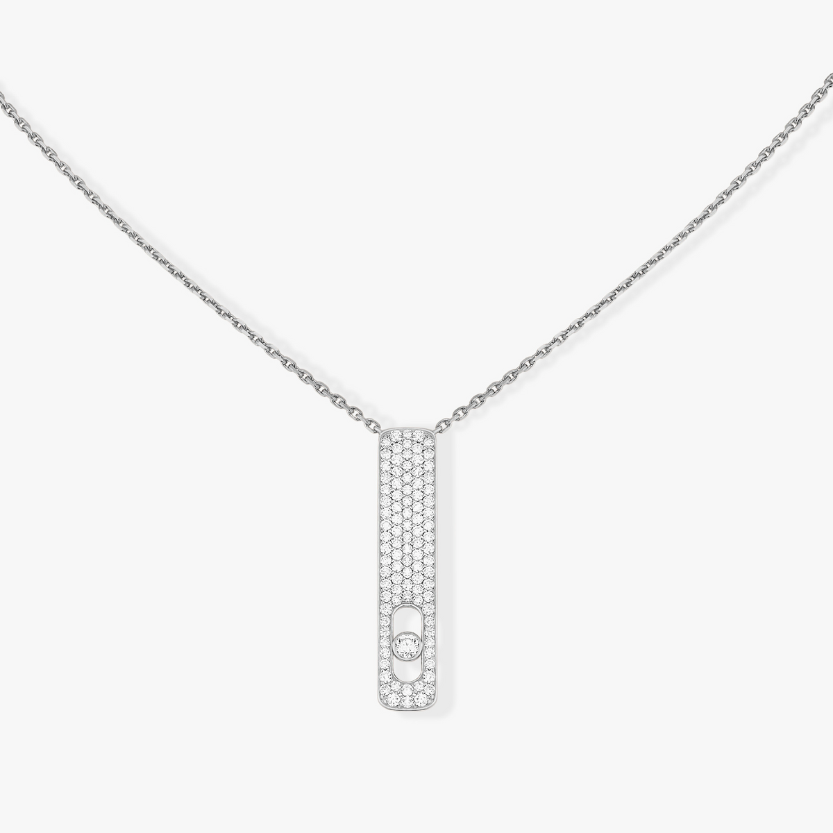 [Solara Schmuck]MEINE ERSTE HALSKETTE MIT DIAMANTPAVEE