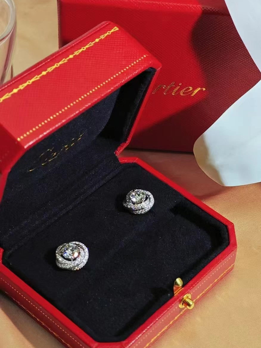 [Solara Jewelry ]CT トリニティ リュバン ピアス