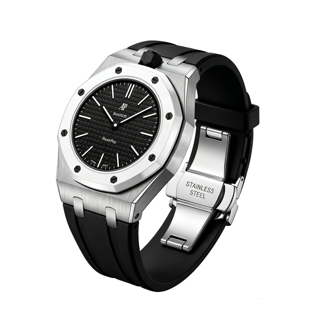 Royal Oak Pop Exclusive Steel Case & Silicone Strap With Cradle