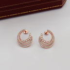[Solara jewelry] Pave Huggie Earrings