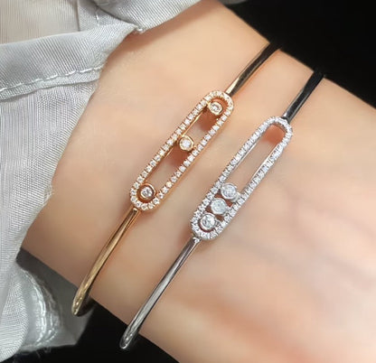 [Solara Schmuck]Move Pavé Diamant Armreif M