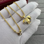 [Solara jewelry]Leaf Pendant Necklace image 4