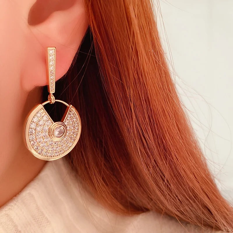 [Solara Jewelry ]タリスマン スターパヴェ ドロップイヤリング