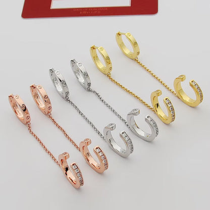 [Solara jewelry] Love Hoop Earrings