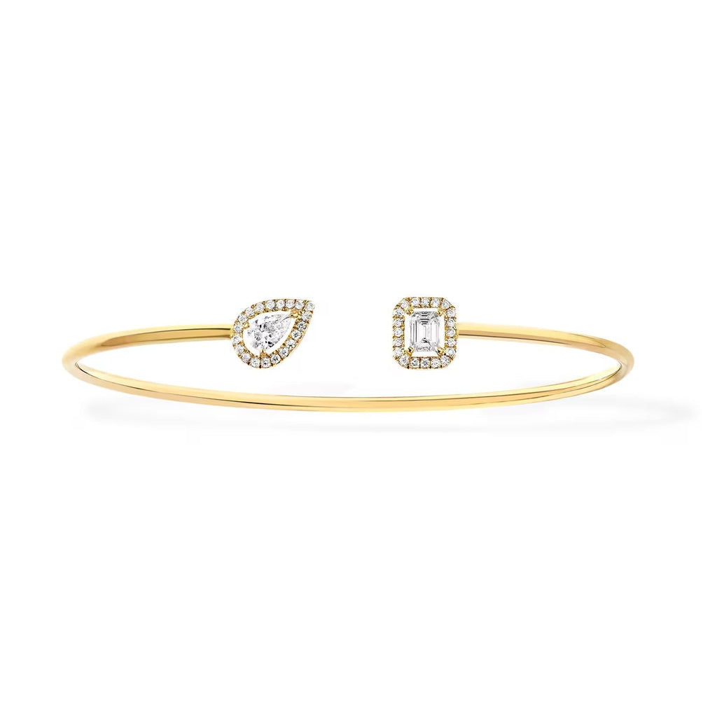 [Solara jewelry]JONC FLEX MY TWIN TOI & MOI シルバーダイヤモンドブレスレット