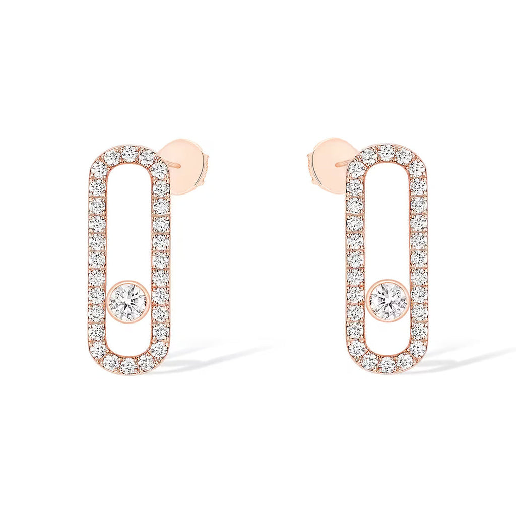 [Solara Schmuck]MOVE UNO OHRSTECKER MIT DIAMANTEN
