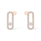[Solara Schmuck]MOVE UNO OHRSTECKER MIT DIAMANTEN
