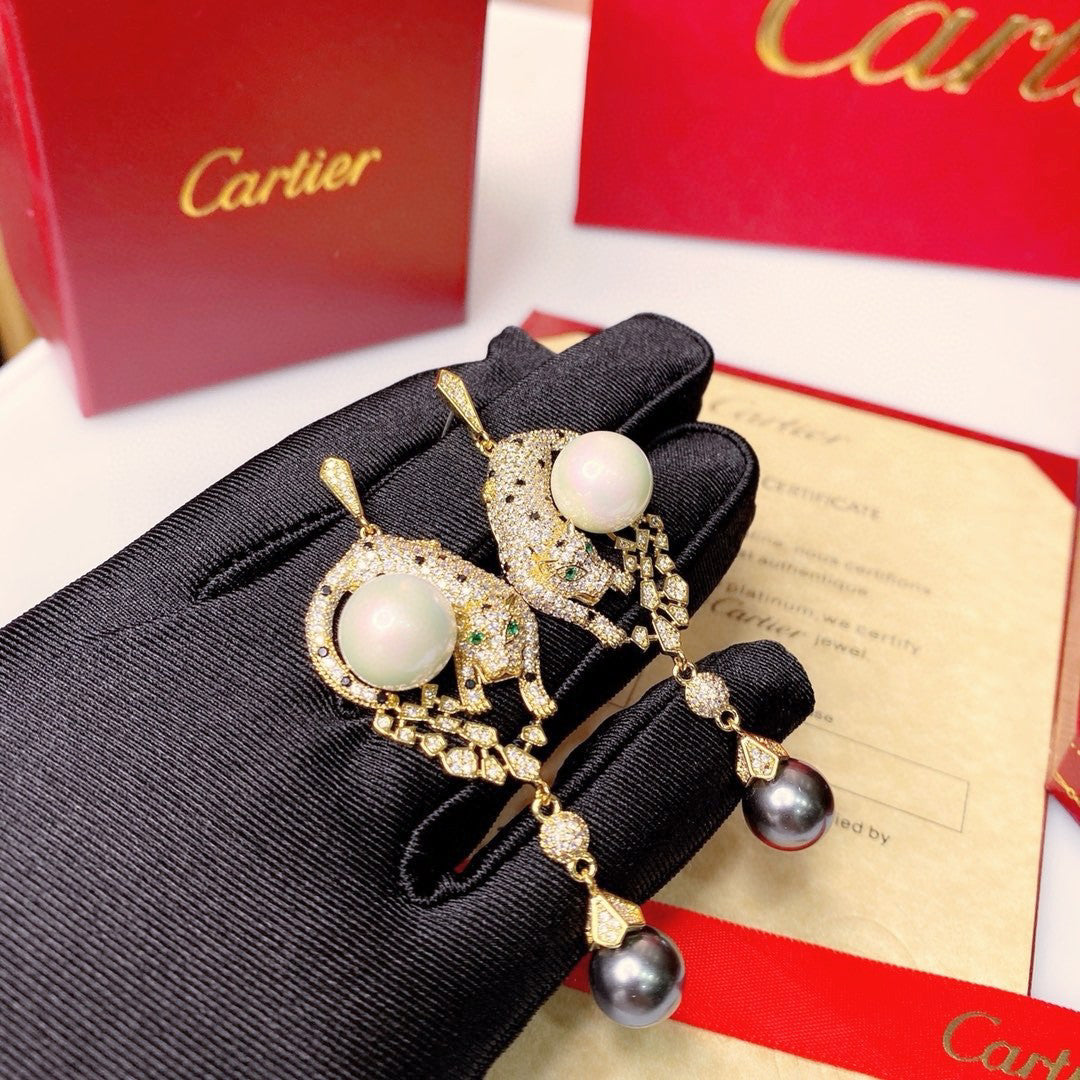 [Solara jewelry] Pearl Drop Earrings
