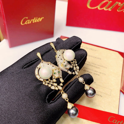 [Solara jewelry] Pearl Drop Earrings