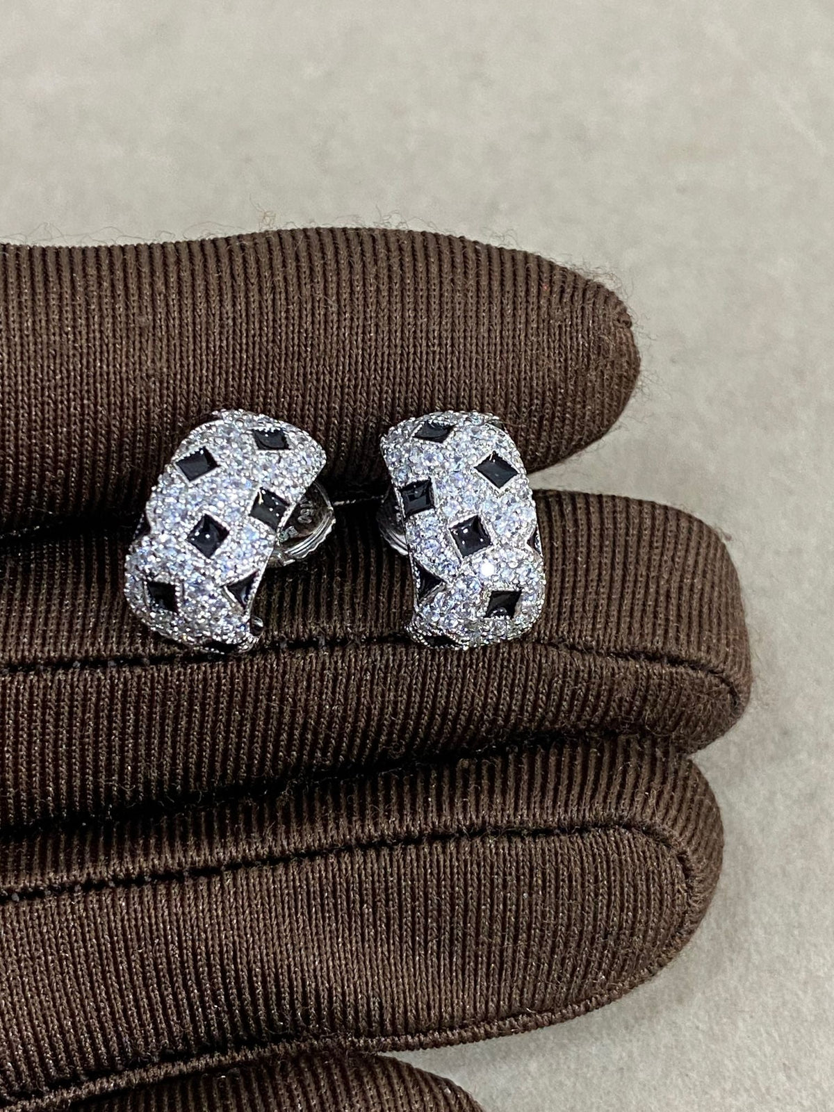 [Solara Jewelry ]CT Leopard-Ohrstecker, neuer Stil