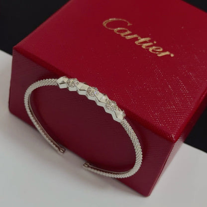 [Solara Jewelry ]CT ダイヤモンドアクセント スパイクブレスレット