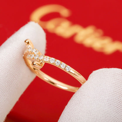 [Solara Jewelry ]Knot Ring for an Infinite Connection