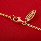 [Solara Jewelry ]CT Three-Row Square Crystal Necklace