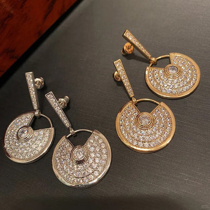 [Solara Jewelry ]タリスマン スターパヴェ ドロップイヤリング