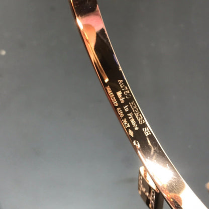 [Solara Schmuck ]H-Verschluss & ineinandergreifendes Creolen-Armband, vollständig mit Diamanten ausgefasst