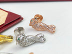 [Solara jewelry] Panther Pave Stud Earrings
