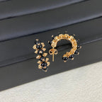[Solara jewelry] Color Gemstone Stud Earrings