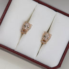 [Solara jewelry] Panther Head Stud Earrings