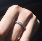 [Solara jewelry]High Jewelry Full Pave Band Ring image 6