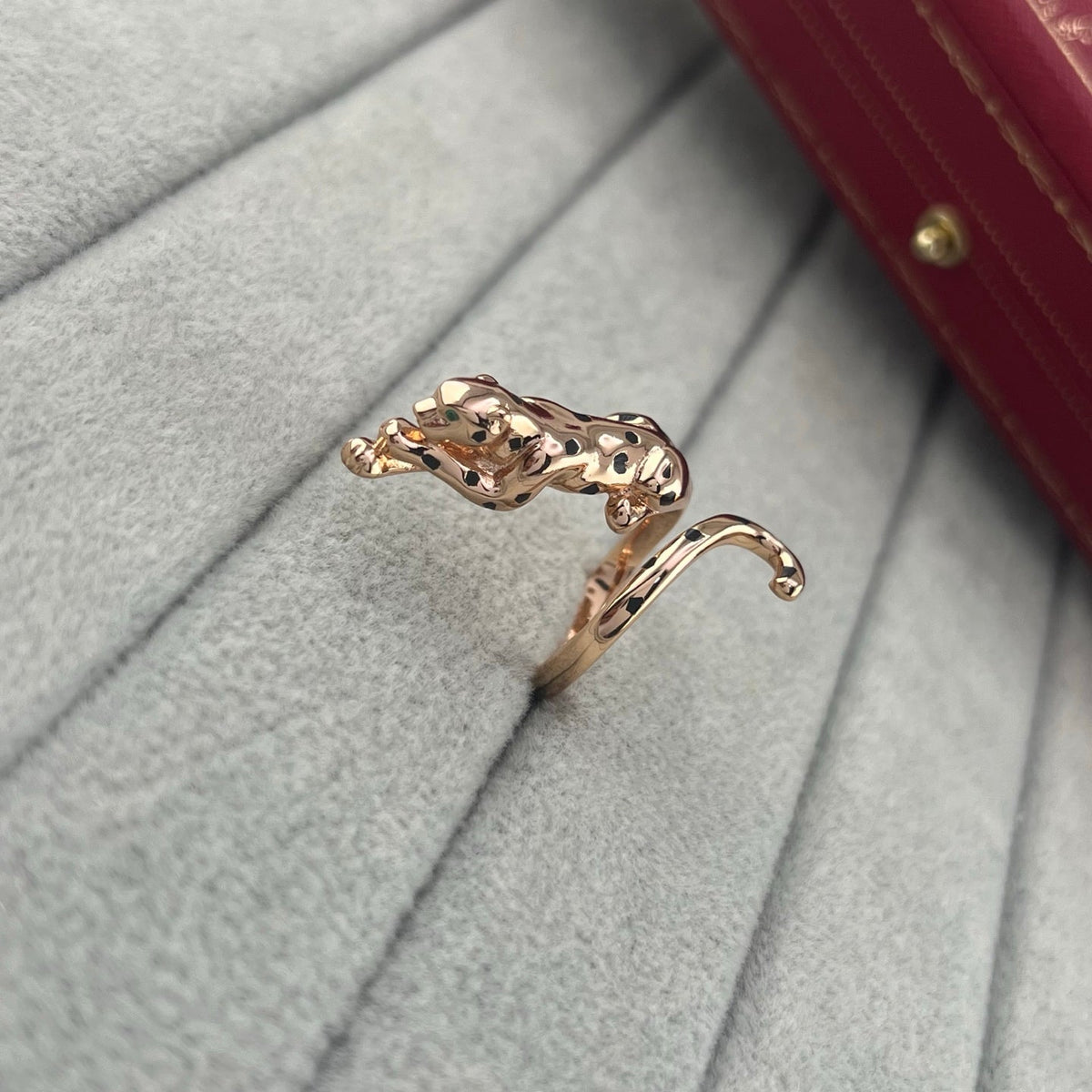 [Solara jewelry]New Panther Open Ring image 5