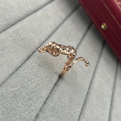 [Solara jewelry]New Panther Open Ring image 5